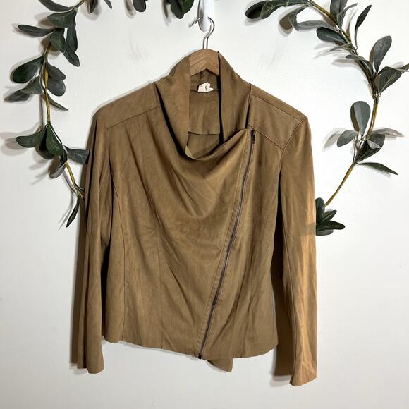 Mote Brown Moto Jacket - Picture 1 of 4